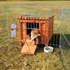 Kép 1/2 - Trixe Small Animal Home - Kültéri, kifutóhoz csatlakoztatható rágcsáló ház (42x43x51cm)