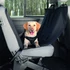 Kép 2/2 - Trixie Protective Car Seat Cover with Side Parts, dividable - autós üléstakaró (hátsó ülésre,fekete) 1,50x1,35m - 2