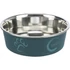 Kép 1/2 - Trixie Stainless Steel Bowl - fémtál műanyag borítással (mintás, többféle színben) kutyák részére (1,5l/Ø21cm)