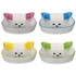 Kép 2/2 - Trixie Ceramic Bowl - kerámia tál (fehér, mintás) macskák részére (Ø12cm) - 2