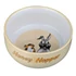 Kép 2/2 - Trixie Ceramic Bowl - kerámia tál (vegyes színekben) rágcsálók részére (0,25l /Ø11cm) - 2