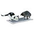 Kép 2/2 - Trixie  Scratching Mat - kaparószőnyeg (világos szürke/sötétszürke) macskák résére (55x35cm) - 2