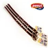 Kép 2/2 - Nyakörv (bőr, gyantásvirággal) kutyák részére (több féle színben) 15mm/40cm (28g) - 2