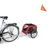 Kép 2/2 - Trixie Bicycle Trailer for Dogs - felszerelés (kerékpárra szerelhető utánfutó) S (53x60x60) max:15 kg - 2