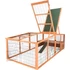 Kép 2/2 - Trixie XXL Outdoor Run whit Cover - Kültéri kisállatkifutó fedéllel nyulak részére (233x79x116cm) - 2