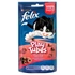 Kép 2/2 - Felix Play Tubes - jutalomfalat (pulyka,sonka) macskák részére (50g) - 2