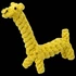 Kép 2/2 - ReptiPlnet Giraffe cotton rope toy - játék (rágókötél, zsiráf forma) kutyák részére (26cm) - 2