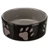 Kép 2/2 - Trixie Ceramic Bowl - kerámi tál (mancs mintával) kutyák részére (Ø20cm/1,4l) - 2