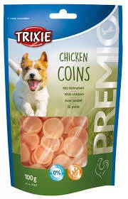 Trixie Premio Chicken Coins - jutalomfalat (csirke) kutyák részére (100g)