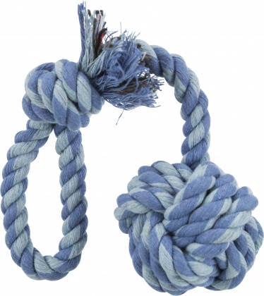 Trixie Denta Fun kötéljáték - csomó és hurok - 30 cm
