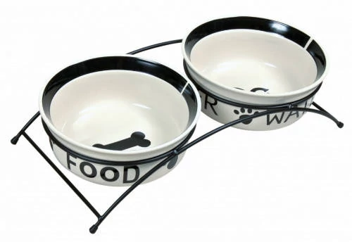 trixie 24642 Eat on Feet tálkészlet 1,6l, 20cm, f-f