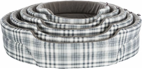 KT24.Trixie Lucky Bed - peremes fekhely (bézs/szürke) kutyák részére (75x65cm)