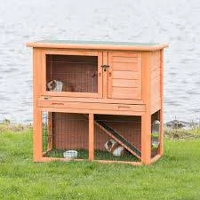 Kt25. Trixie Hutch for Guinea Pigs - kültéri ház (barna) tengerimalacok részére  (104x97x52cm)
