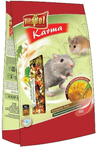 Vitapol Karma Complett - Teljesértékű eleség egerek,futóegerek részére (00g)