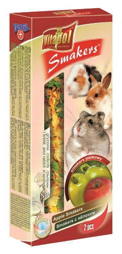 Vitapol Smakers rúd (alma) - prémium duplarúd - rágcsálók és nyulak részére (90g)