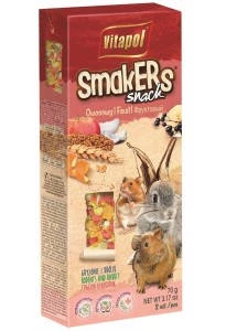 Vitapol Smakers rúd (gyümölcs) - prémium duplarúd - rágcsálók és nyulak részére (90g)