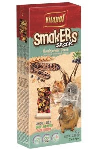 Vitapol Smakers rúd (szentjánoskenyér) - prémium duplarúd - rágcsálók és nyulak részére (90g)
