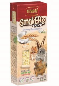 Vitapol Smakers rúd (kókusz) - prémium duplarúd - rágcsálók és nyulak részére (90g)