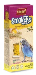 Vitapol Smakers rúd (tojás) - prémium duplarúd - hullámos papagáj részére (80g)