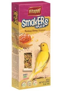 Vitapol Smakers rúd (méz) - prémium duplarúd - kanári részére (65g)