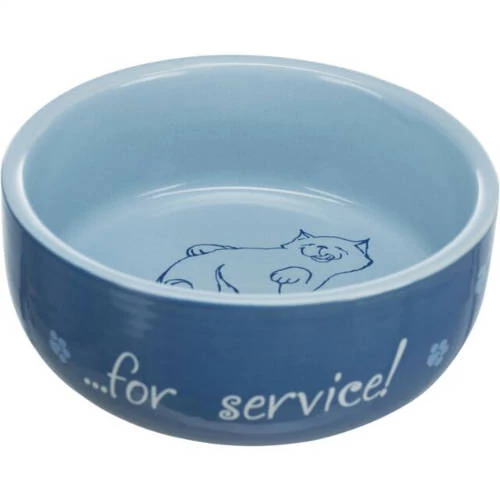 Trixie Ceramic Bowl - kerámia tál (színes) macskák részére (0,3l /Ø11cm)
