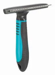 Trixie Long Hair Groomer - lókefe (türkizkék,fekete) kutyák részére (10x15cm)