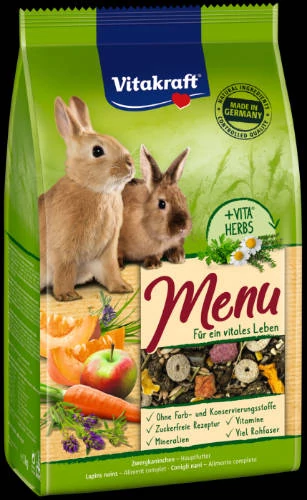 Vitakraft Menu (Nyúl) - teljes értékű eledel (1kg)