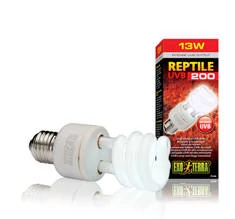 Exo-Terra Reptile UVB200 - izzó (13W) terráriumi állatok részére