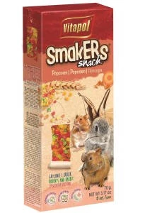 Vitapol Smakers rúd (popcorn) - prémium duplarúd - rágcsálók és nyulak részére (90g)