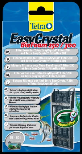 Tetra EasyCrystal Filter BioFoam 250/300 - szűrőszivacs (EasyCrystal Filter 250 és 300- hoz)