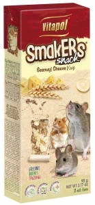 Vitapol Smakers rúd (sajt) - prémium duplarúd - egér,hörcsög, patkányok részére (90g)