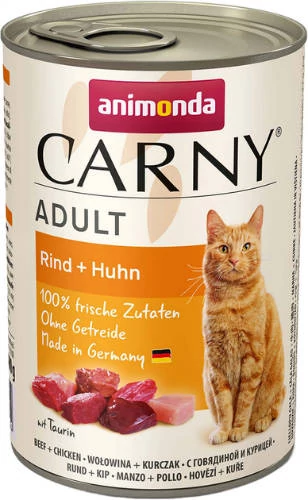 Animonda Carny Adult (marha,csirke) konzerv - Felnőtt macskák részére (400g)