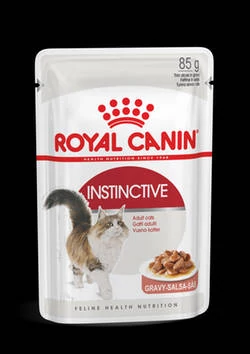 Royal Canin Feline Adult (Instictive Gravy) - alutasakos (hús,pecsenyelé) eledel macskák részére (85g)