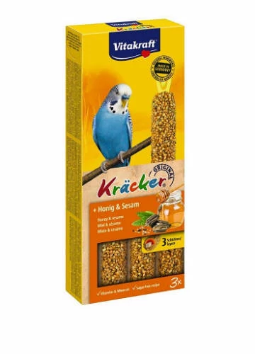 Vitakraft rúd 90g hullámos (méz,szezámmag)