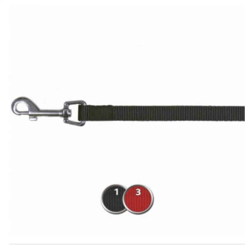 KT24: Trixie Classic Leash - póráz (piros) kutyák részére (XS-S) 1.2m/15mm