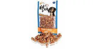 KidDog Mini Duck Cubes - jutalomfalat (kacsa, tőkehal) kutyák részére (80g)