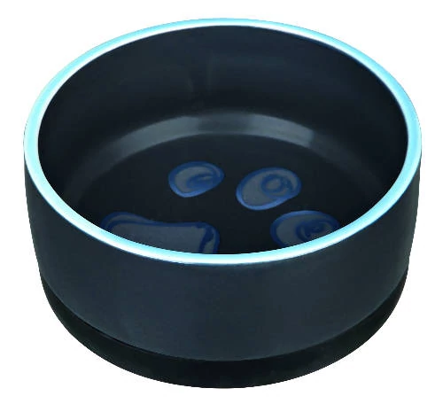 Trixie Jimmy Ceramic Bowl - kerámia tál (mintás, többféle színben) kutyák részére (0,4l/Ø12cm)