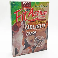 Panzi Snack FitActive Drops Delight - jutalomfalat (csoki) kutyák részére (70g)