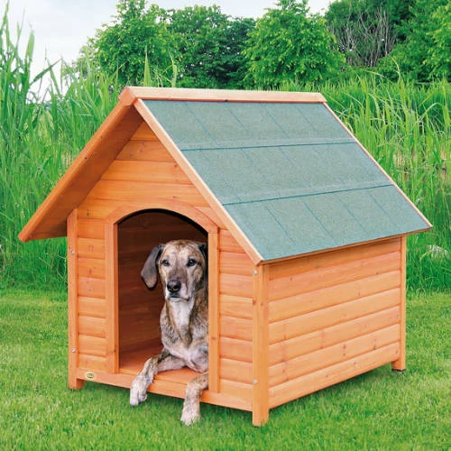 KT25. Trixie Cottage Dog Kennel - kutyaház (sátortetős) 71x77x76cm (S-M)