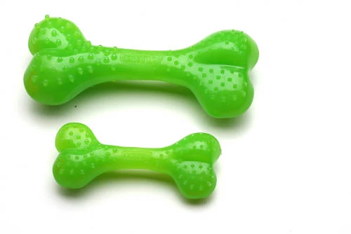 Comfy Green Dental Bone - fogtisztítós játék (csont) kutyák részére (8,5x4x2cm)