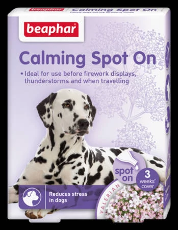 Beaphar Calming Spot On - nyugtató hatású spot on kutyák részére (3x0,7ml)