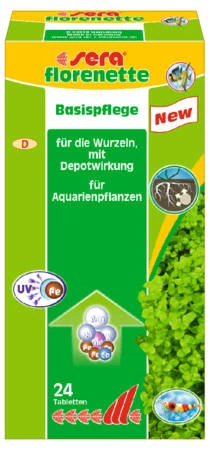 Sera Florenette -tablettás akváriumi növény ápolószer (24db tabletta)