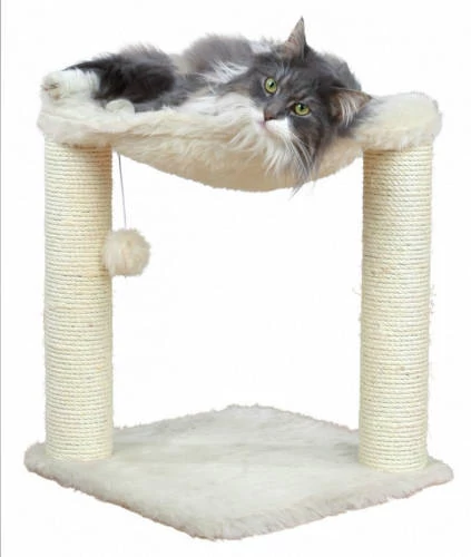 Trixie Baza Scratching Post -  kaparófa (krém) macskák részére (41x41/50cm)