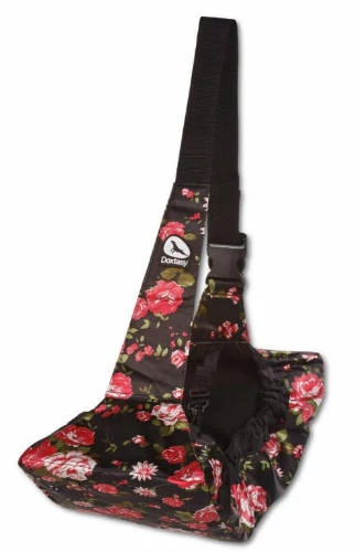 Aqua Coolkeeper Hordozó Rosegarden Black (Side pet carrier)
