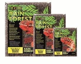 Exo-Terra Rain Forest Substrate - Fenyőkéreg és mohakeverék talaj terráriumokba  (8,8l)