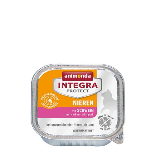 Animonda Integra Nieren (sertés) alutálkás - Vesebeteg macskák részére (100g)