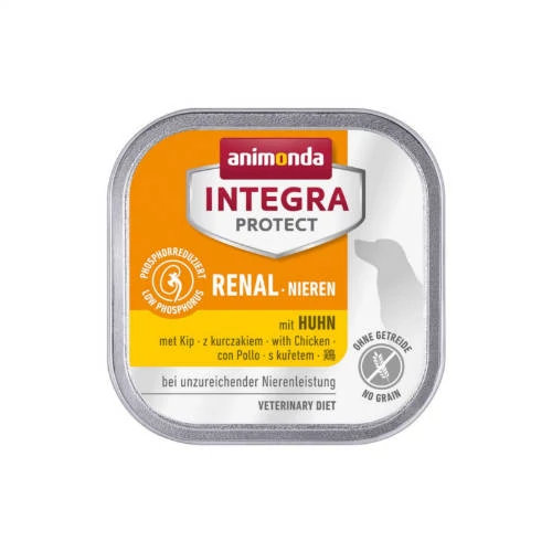 Animonda Integra Nieren (csirke) alutálkás - Vesebeteg kutyák részére (150g)