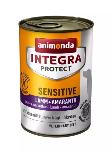 Animonda Integra Sensitive (bárány,amaránt) konzerv - Táplálék intoleranciás kutyák részére (400g)