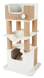 Trixie Lucano Scratching Post XXL - macskabútor (fehér/tópszín) 58x48/110cm