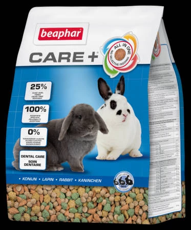 Beaphar CARE+ Teljes értékű eledel Nyulak részére (1,5kg)